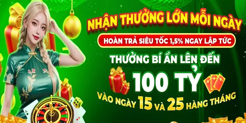 Khuyến mãi lì xì bí ẩn ngày 15-25 hàng tháng